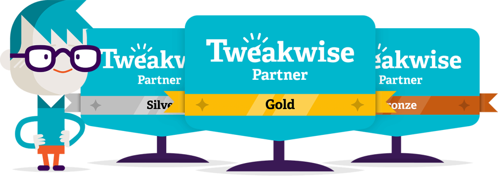 Tweakwise Gold,Silver, Bronze partners